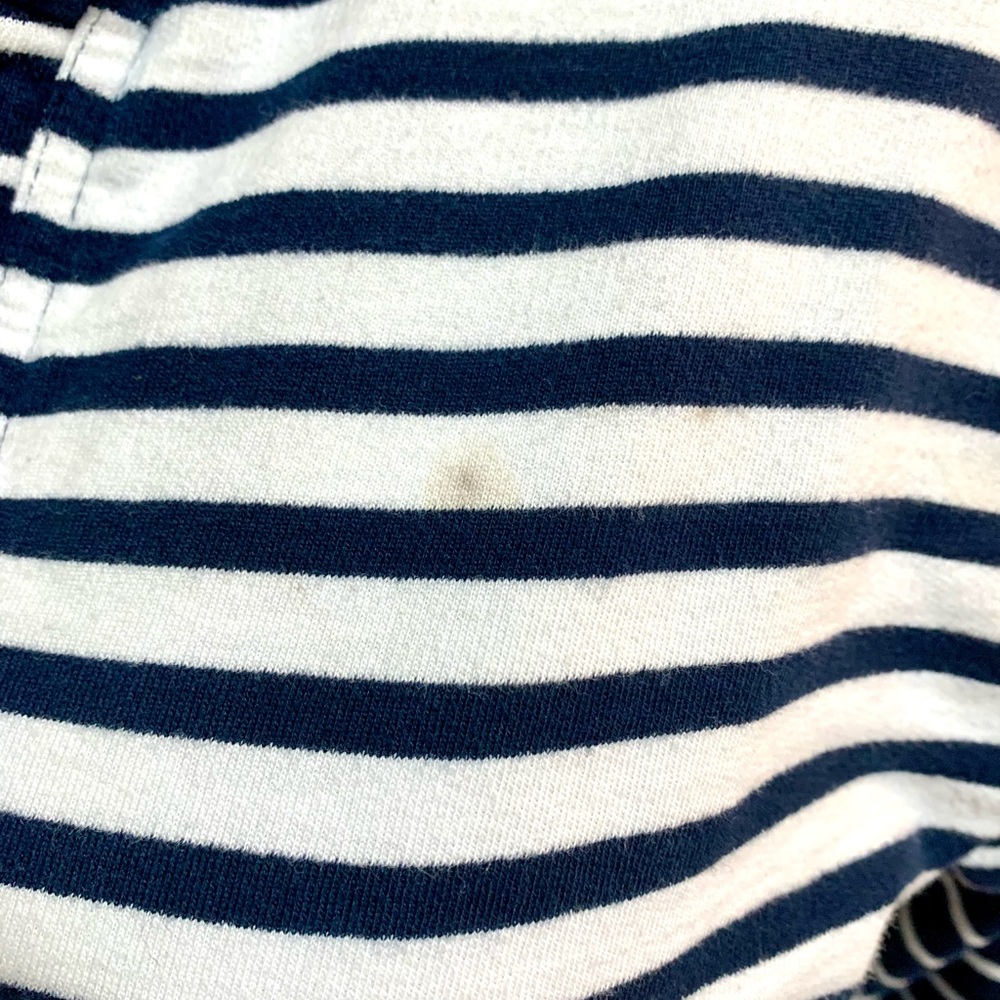 Nautical Striped Lace-Up Women's Tunic - Picture 7 of 8